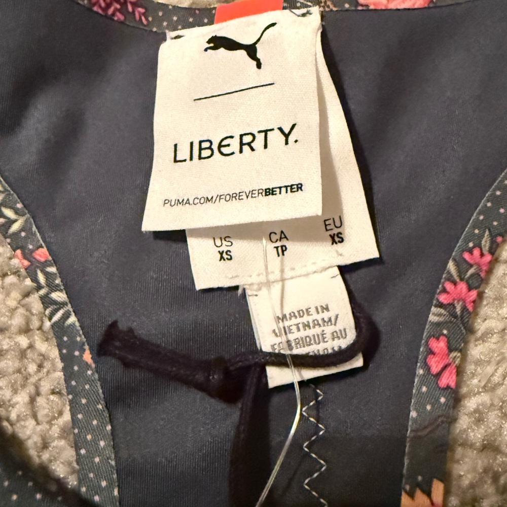 Puma Liberty Forever Luxe Bra Green Gables - Picture 5 of 5